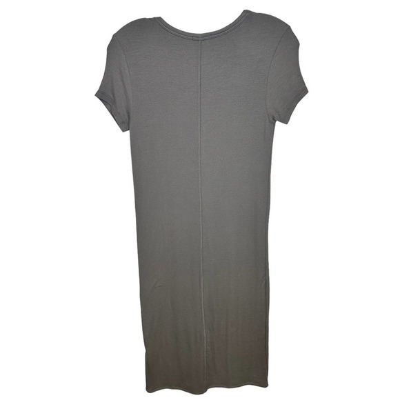 ATM Anthony Thomas Melillo Women’s Maxi Dress Long Grey Medium - Picture 6 of 8